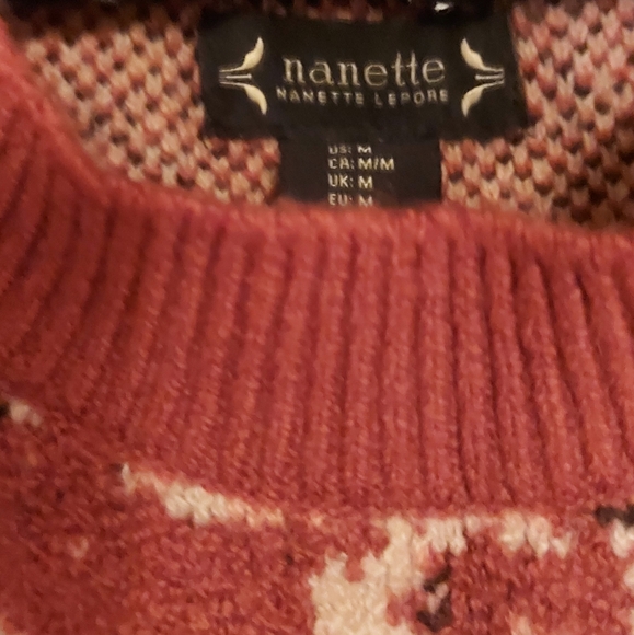 Nanette Lepore jacquard sweater - Picture 5 of 6